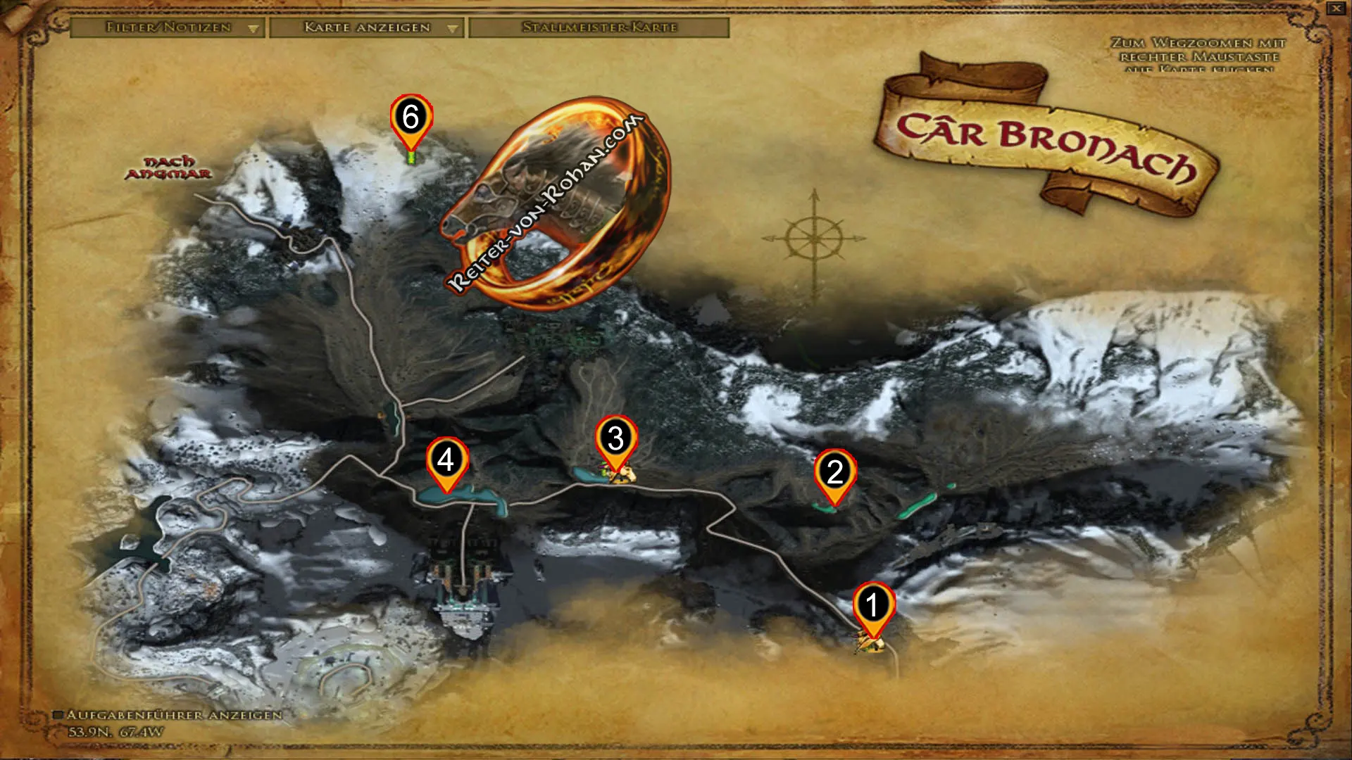 Anklicken zum Zoomen map staetten mattugard