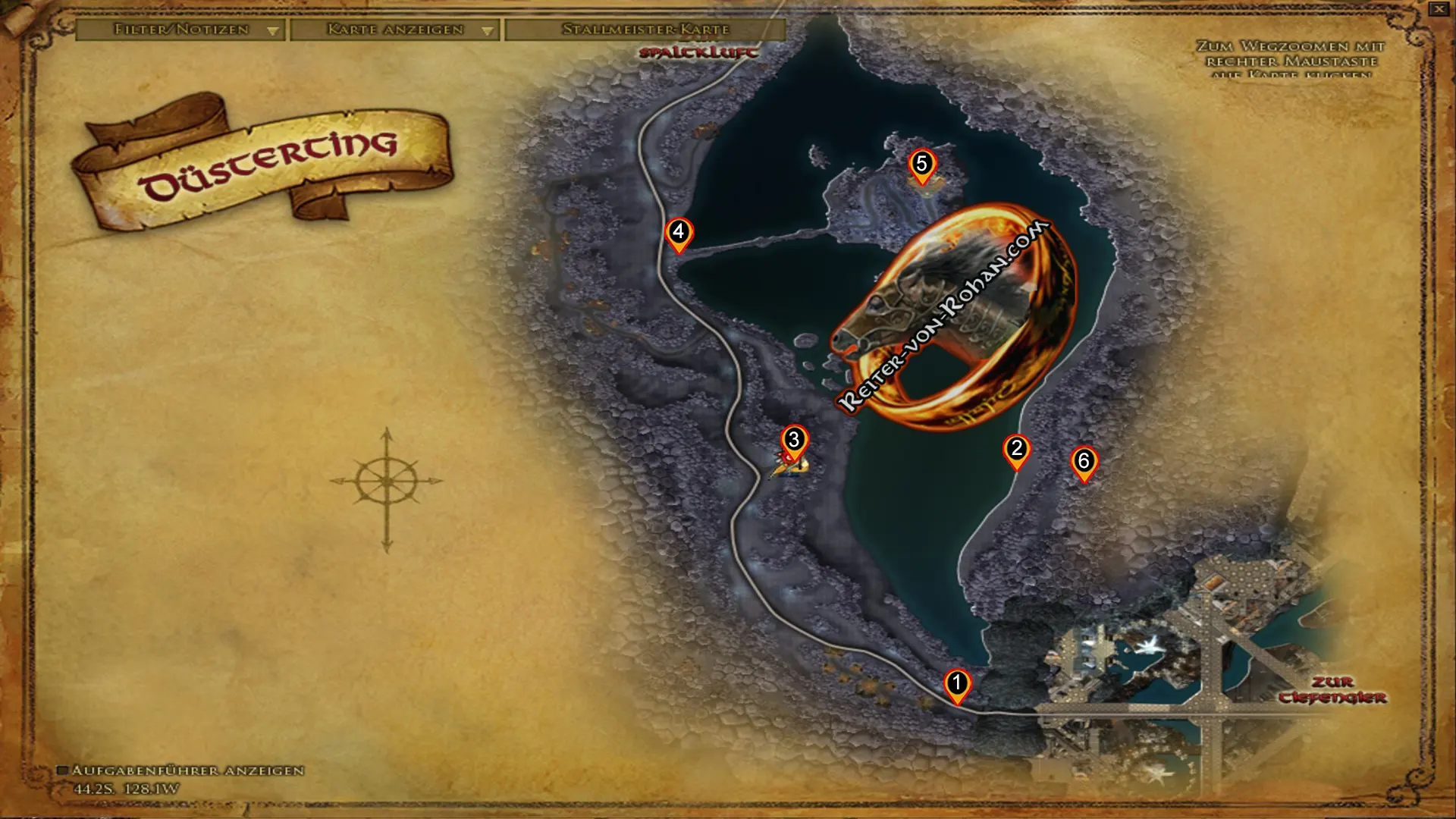 Anklicken zum Zoomen map staetten mattugard