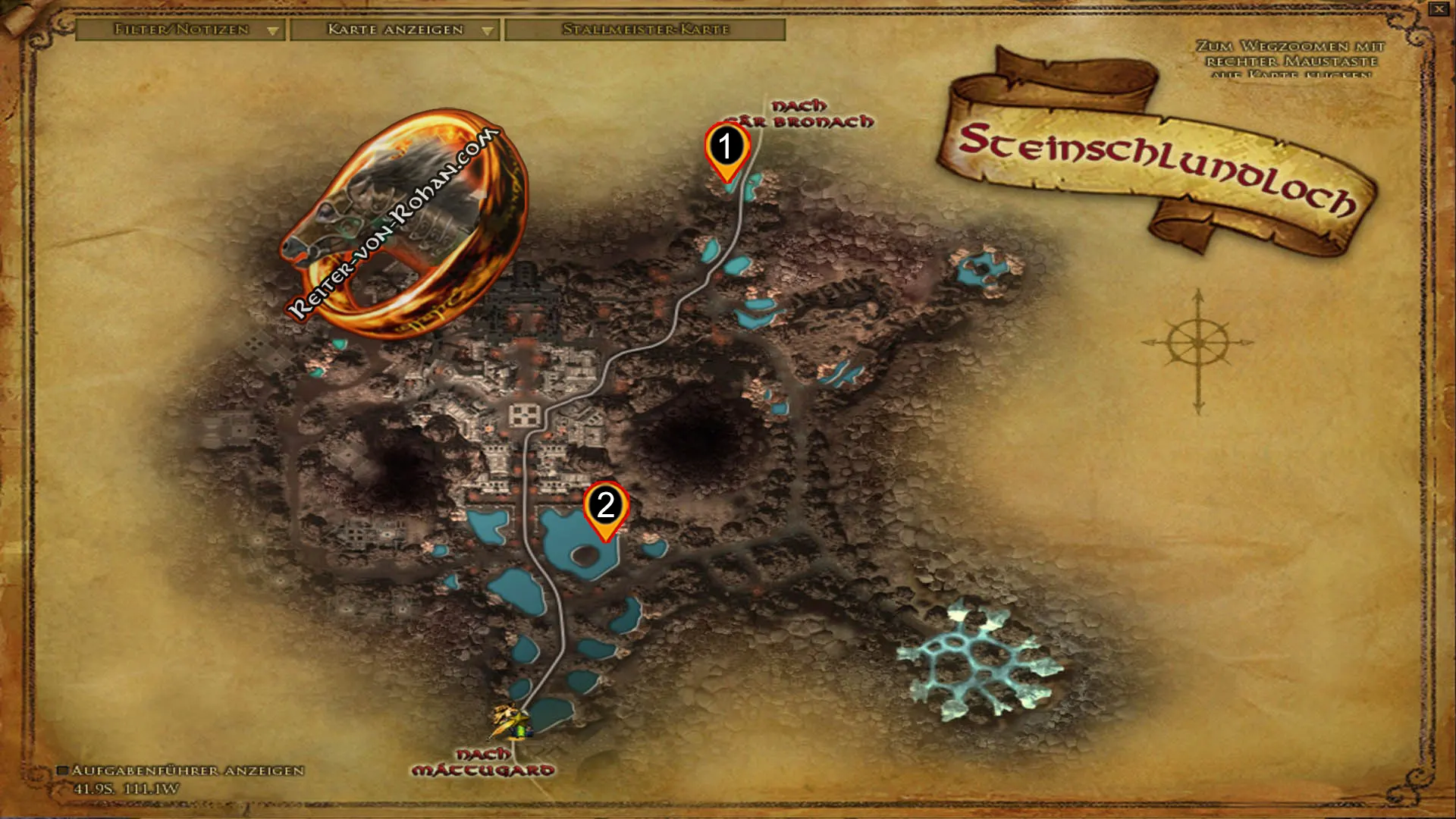 Anklicken zum Zoomen map steinschlundloch