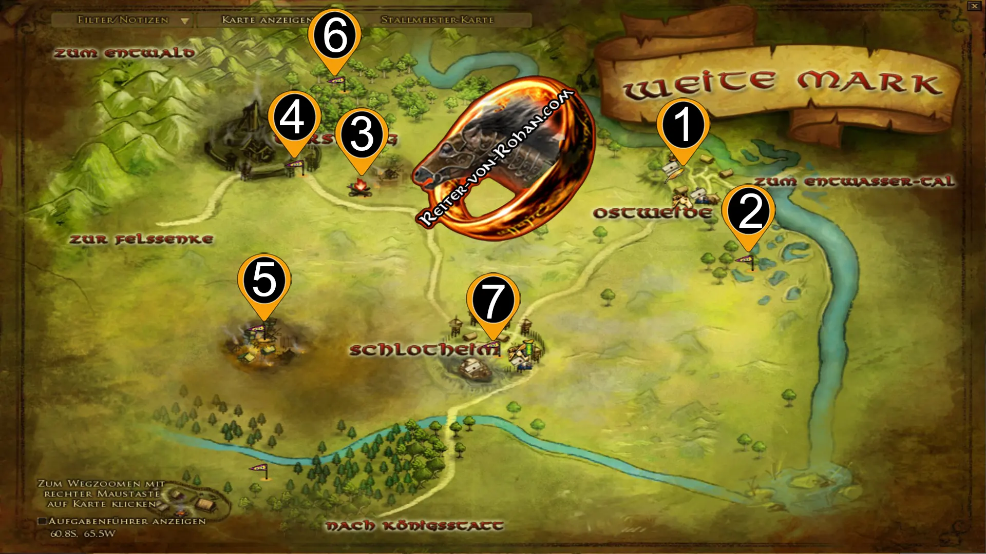 Anklicken zum Zoomen map erkunder weite mark