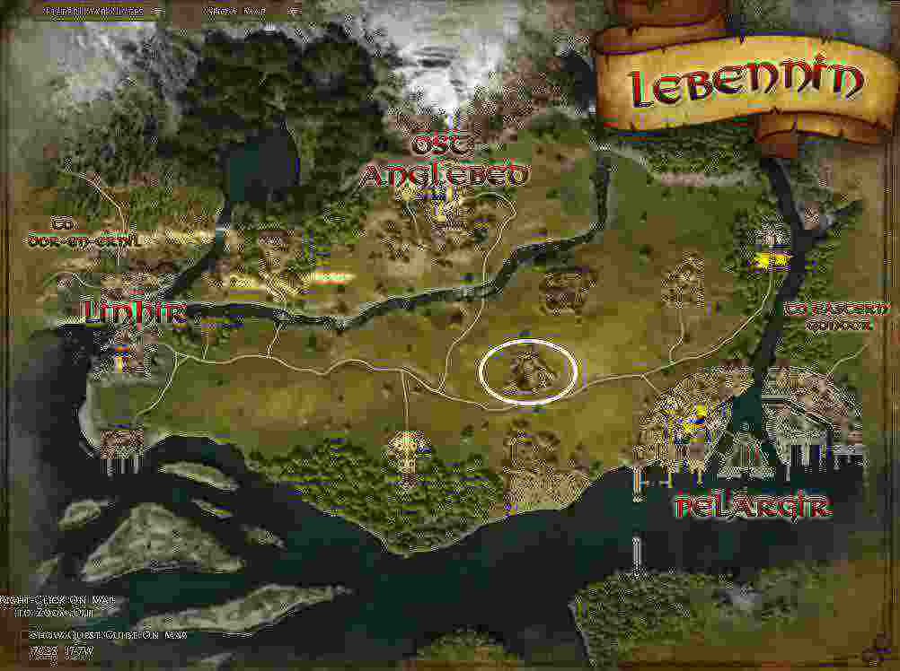 aragorn map