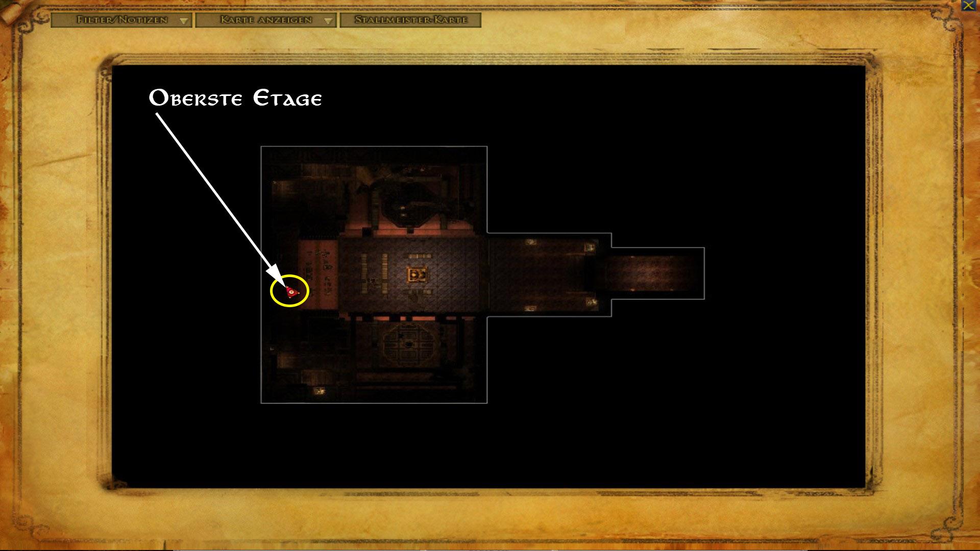 Innere Karte von Nars Gipfel