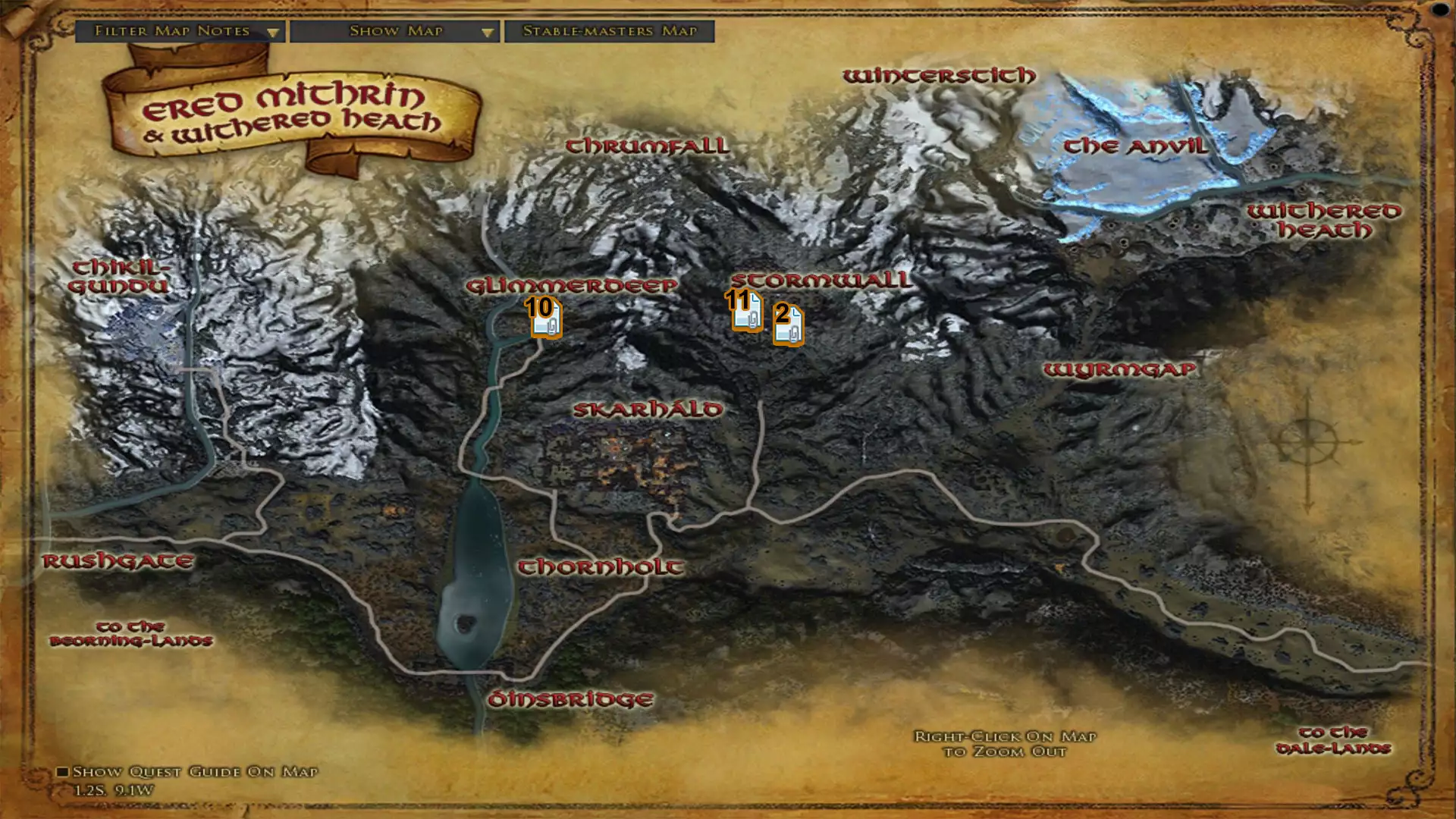 u23 wissen smaug ered mithrin